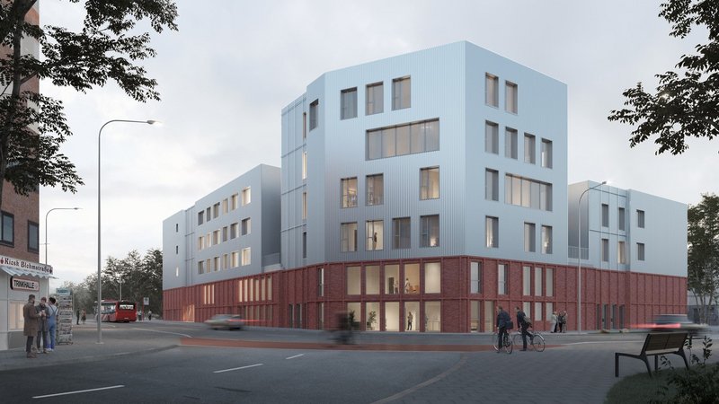 Architektenzeichnung Harburg Blohmstraße